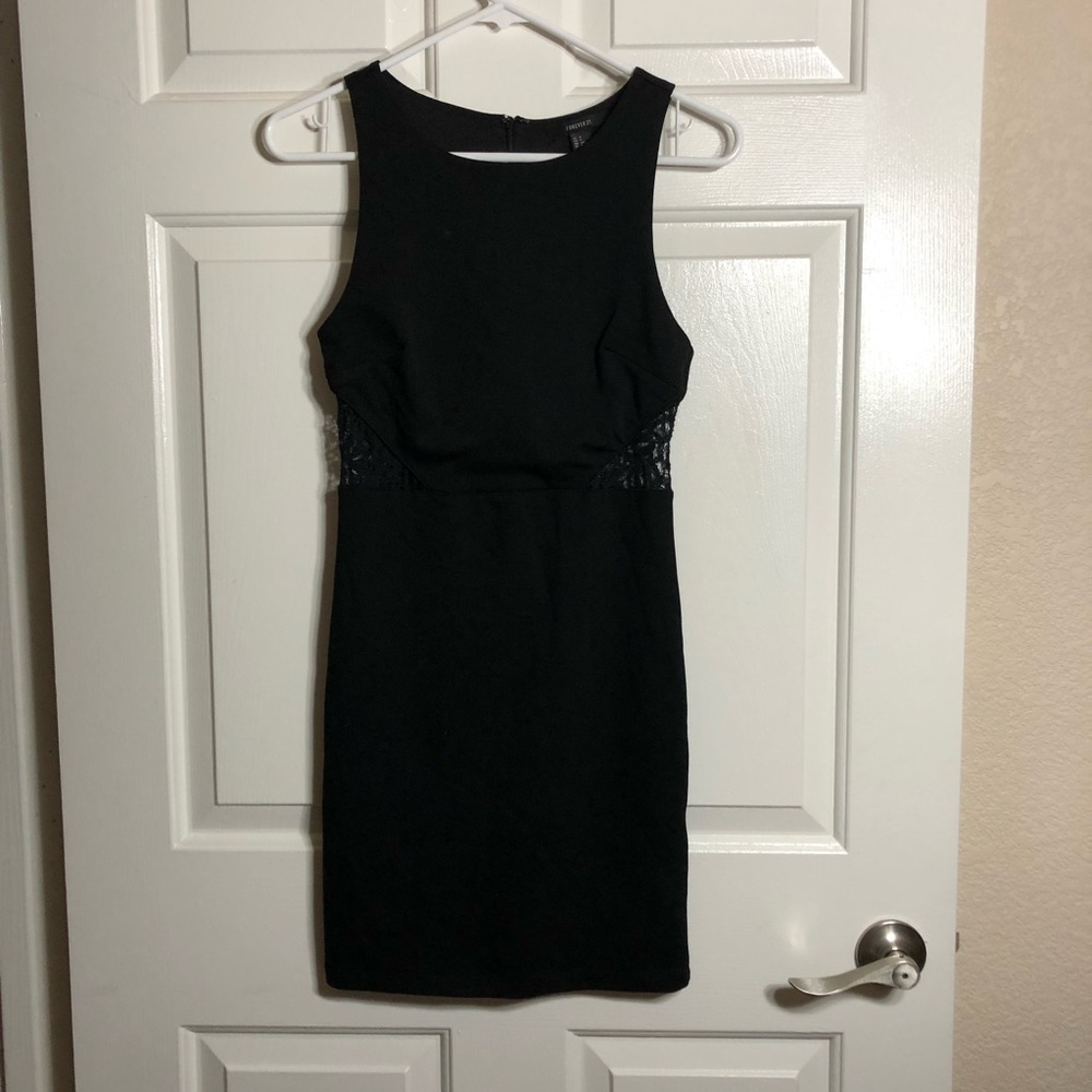 Forever 21 Black dress zipper back size small